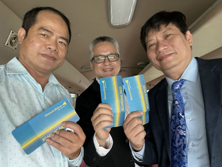 Vietravel Airlines mở chuyến bay đầu tiên nối tỉnh Bình Định và TPHCM