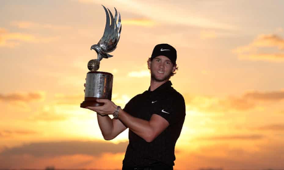 Golfer ngưởi Bỉ Thomas Pieters vô địch Abu Dhabi Championship. Nguồn: Internet