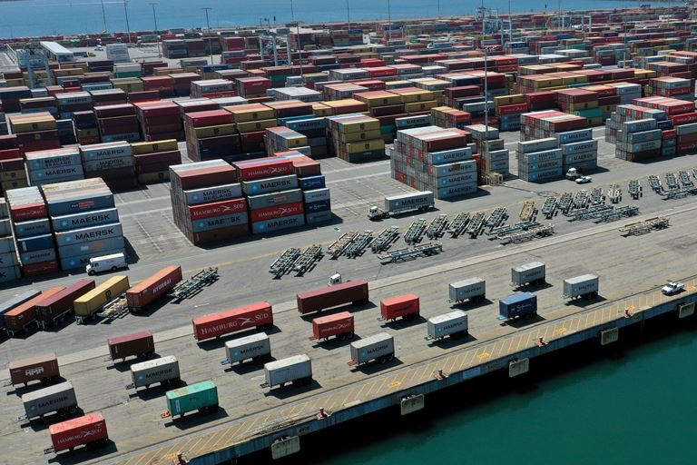 1 cảng xuất nhập khẩu ở Hoa Kỳ