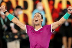 "Ông Vua sân đất nện" Rafael Nadal đã trở thành nhà vô địch Australia mở rộng 2022