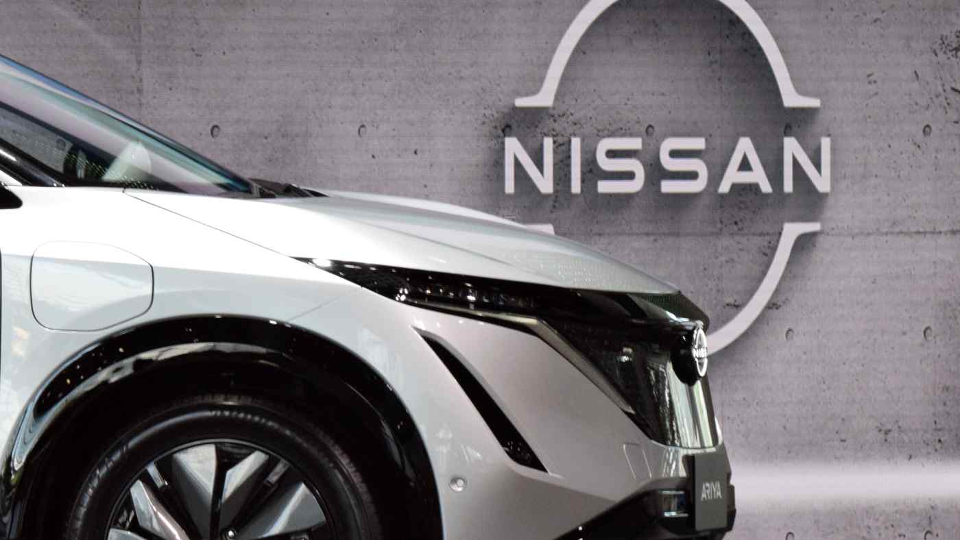 Nissan, một cái tên đầu tiên trong lĩnh vực ô tô điện, đang tăng tốc chuyển dịch sang xe điện. (Ảnh của Nobuki Tanaka)
