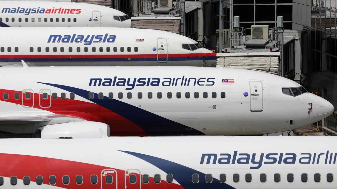 Máy bay Malaysia Airlines đậu tại sân bay quốc tế Kuala Lumpur năm 2020: Quốc gia này chuẩn bị đón khách du lịch trở lại. © Reuters