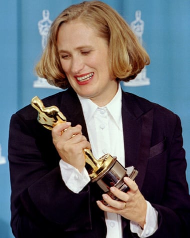 Jane Campion với tượng vàng Oscar năm 1994
