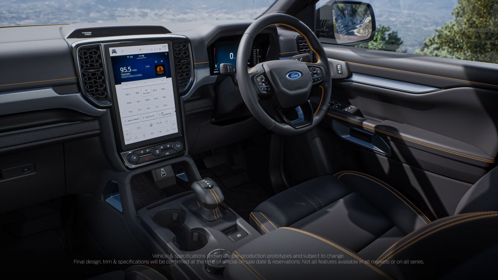 Ranger Thế hệ Mới được tích hợp các công nghệ lái xe và kết nối mới nhất của Ford