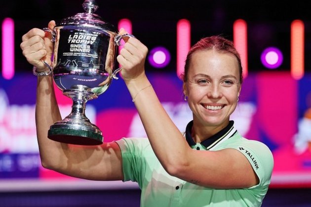 Anett Kontaveit lên ngôi vô địch giải quần vợt nữ tại St.Petersburg