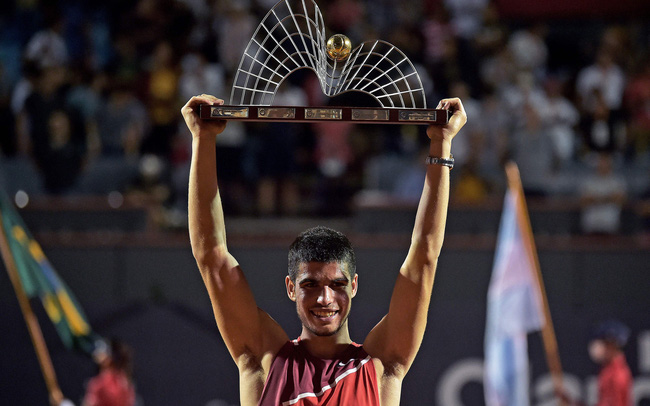 Carlos Alcaraz vô địch Rio Open. Nguồn: Internet