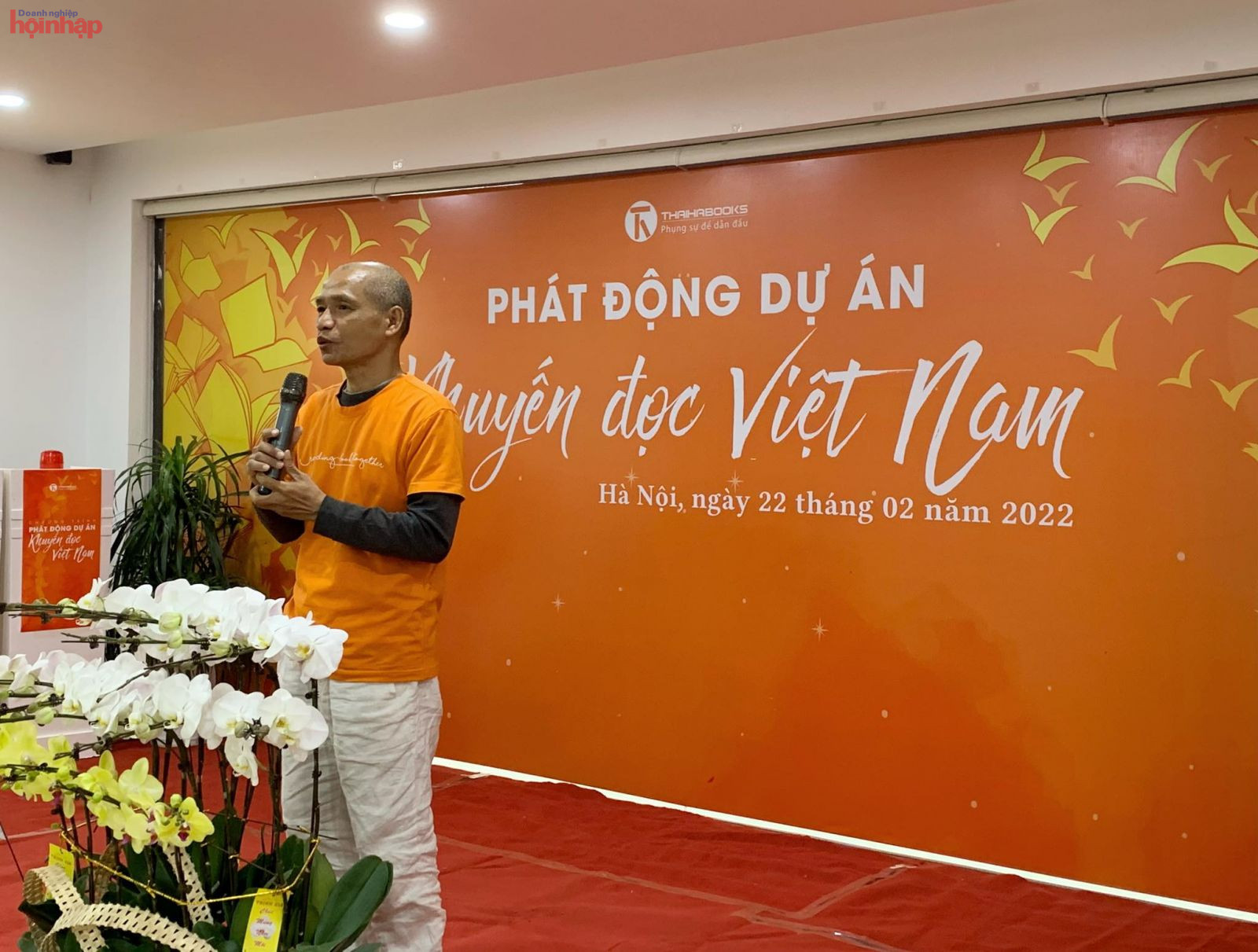 TS. Nguyễn Mạnh Hùng - người sáng lập, Chủ tịch HĐQT Thái Hà Books đã có những chia sẽ tâm huyết cho văn hóa đọc, khuyến đọc