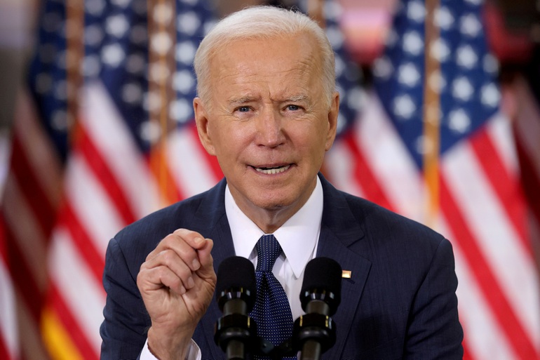 Tổng thống Joe Biden công bố các lệnh trừng phạt đối với Nga
