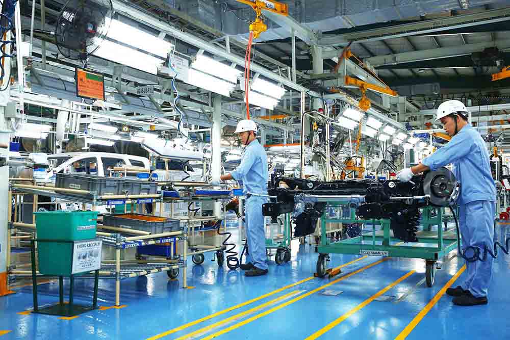 Tháng 2/2022 chỉ số sản xuất toàn ngành công nghiệp giảm 12,4%
