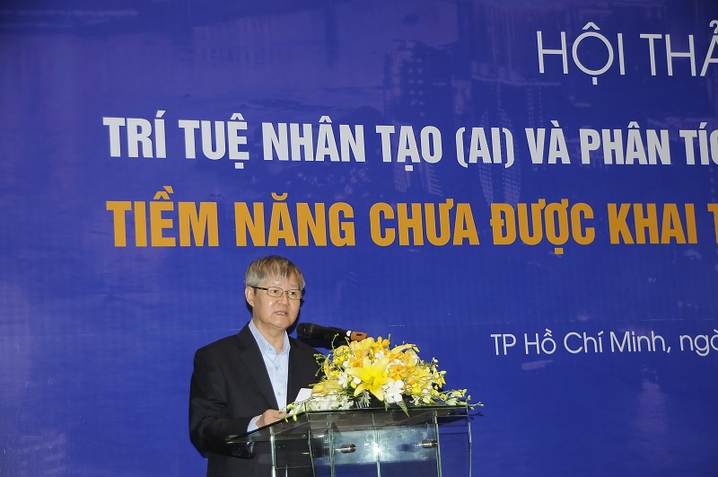 Ông Võ Tân Thành - Phó Chủ tịch VCCI phát biểu tại Hội thảo. Ảnh: Đình Đại