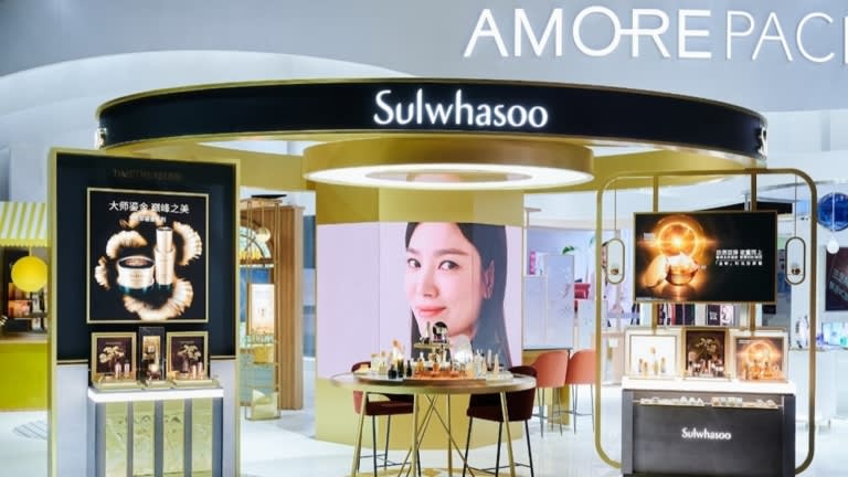 Amorepacific sẽ giữ 190 cửa hàng thương hiệu cao cấp Sulwhasoo của mình cho các mục đích tiếp thị. (Ảnh: Amorepacific)