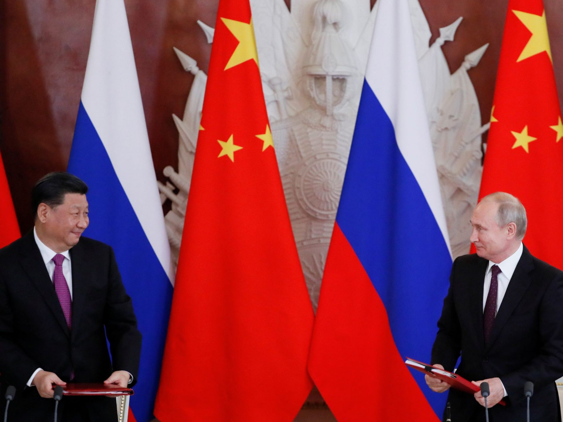 Trung Quốc và Nga đã ngày càng thân thiết hơn trong vài tháng qua.