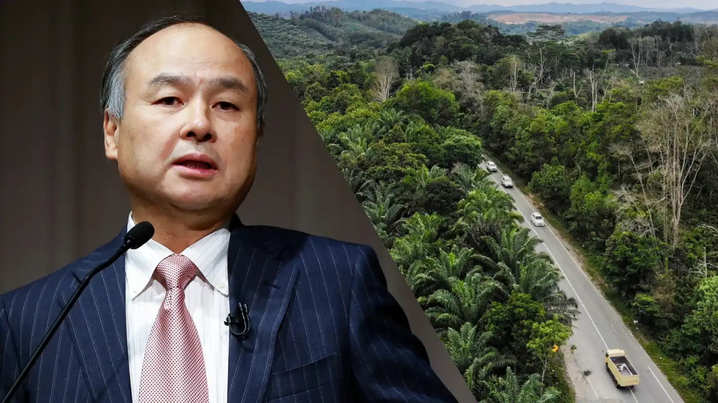 Tập đoàn SoftBank không đầu tư vào dự án xây dựng thủ đô mới ở Borneo của Indonesia. (Nguồn ảnh của Reuters và Jun Suzuki)