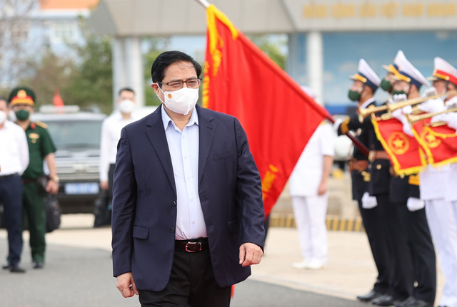Khánh Hòa: Thủ tướng Phạm Minh Chính dâng hương tại khu tưởng niệm các chiến sĩ Gạc Ma