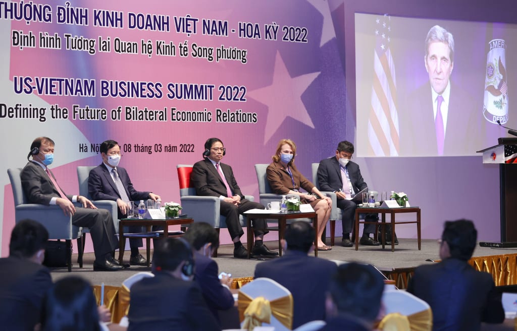 Prime Minister Pham Minh Chinh at the Summit (Source: Vietnam News Agency)