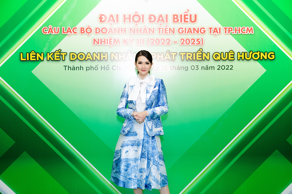 Hoa hậu Phan Thị Mơ gia nhập ban lãnh đạo Hội doanh nhân Tiền Giang tại TP HCM (TGB)