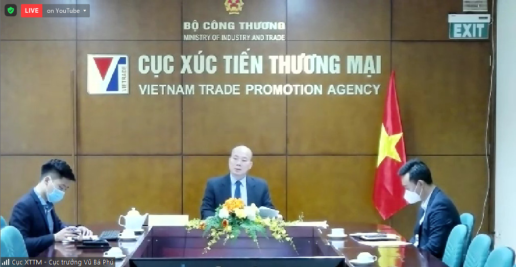 Mr Vu Ba Phu, Director of Trade Promotion Department (Source: Reporter).