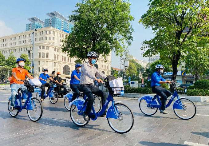 Hà Nội sẽ triển khai dịch vụ xe đạp công cộng ở 5 quận nội thành