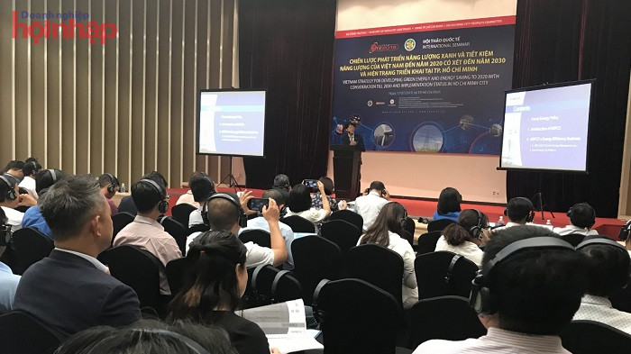 An international conference on Vietnam's green energy development and energy-saving strategy was held in 2019