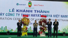 Khánh Thành nhà máy Hayat Kimya đầu tư 250 triệu USD tại Khu công nghiệp Becamex Bình Phước