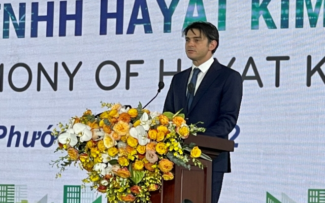 Phát biểu của lãnh đạo Công ty TNHH Hayat Kimya Việt Nam