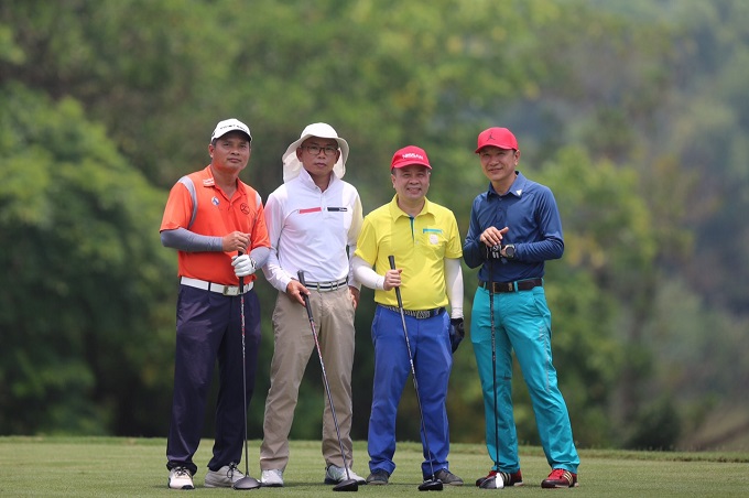 Golfers attend the Northern Business & Integration Cup 2019 golf tournament. Golfers attend the Northern Business & Integration Cup 2019 golf tournament.