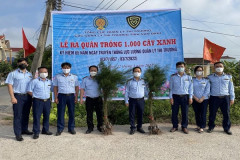 Nam Định: Trồng 1.000 cây xanh “Đời đời nhớ ơn Bác Hồ”