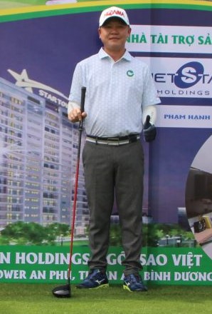 Golfer Phạm Hạnh - CEO Vietstar Holdings