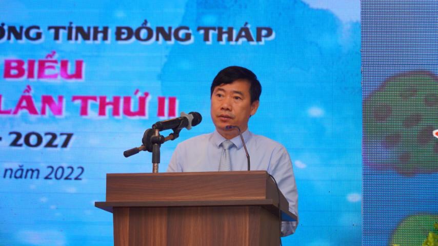 Đến dự Đại hội có các đồng chí Phạm Thiện Nghĩa - Phó Bí thư Tỉnh ủy tỉnh Đồng Tháp