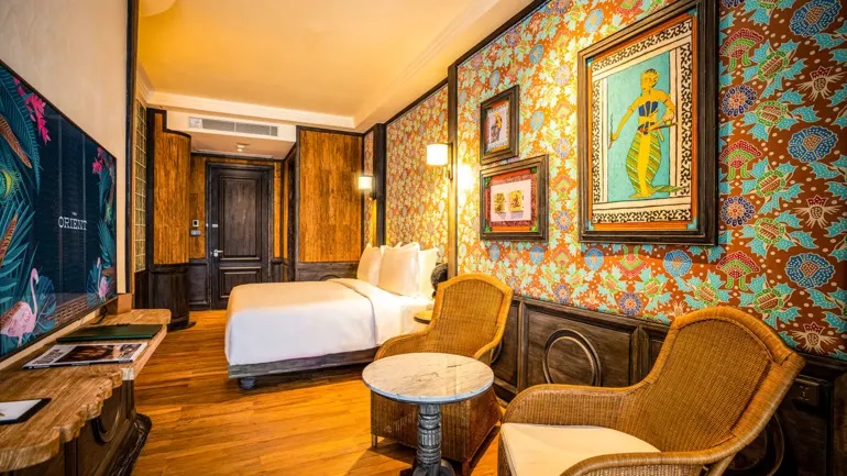 Các phòng tại Khách sạn Phương Đông Jakarta phản ánh di sản văn hóa phong phú của Indonesia. (Ảnh: Khách sạn Phương Đông Jakarta)