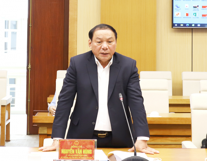 Bộ trưởng Bộ VHTT&DL- Nguyễn Văn Hùng nhấn mạnh, tỉnh Phú Thọ đã dồn tâm, dồn sức để bảo tồn và phát huy những giá trị văn hóa, không đánh đổi những giá trị văn hóa bằng giá trị vật chất và những làn sóng đầu tư