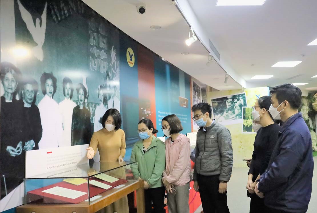 Công viên Di sản các nhà khoa học Việt Nam là điểm đến hút khách trong quý I/2022 của huyện Cao Phong.