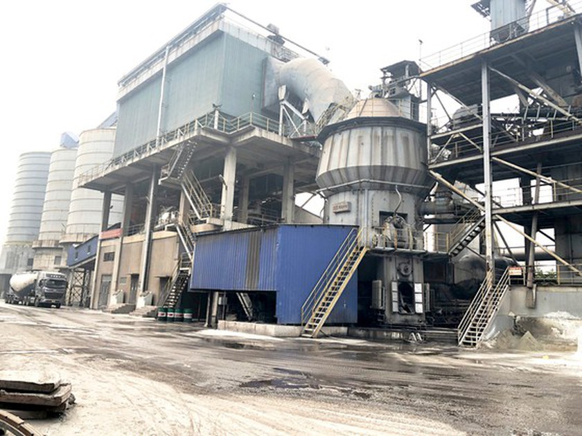 Hoa Phat Group's blast furnace slag recycling line. (Photo: SGGP) Hoa Phat Group's blast furnace slag recycling line. (Photo: SGGP)