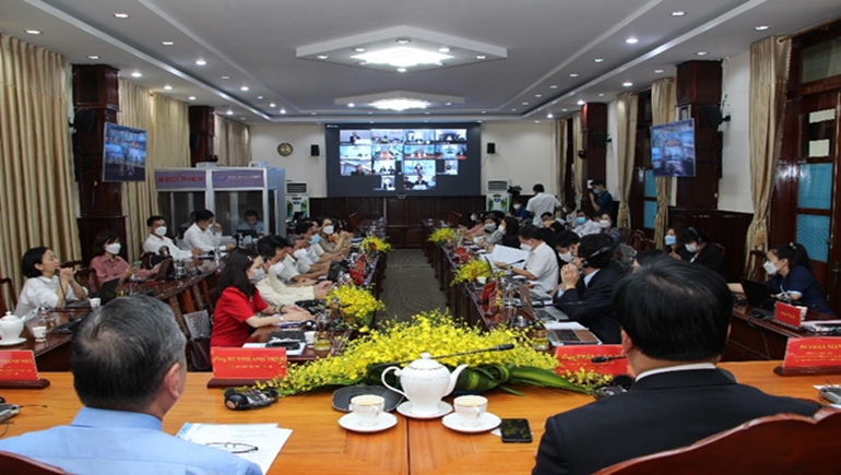 Hội nghị trực tuyến xúc tiến đầu tư với Trung Quốc