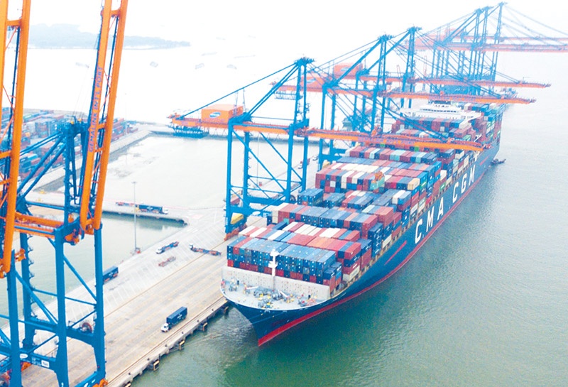 Seaports lag begind regional peers, illustration photo