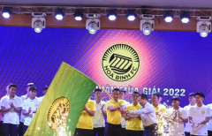 Hoà Bình FC tổ chức lễ xuất quân mùa giải 2022 và công bố nhà tài trợ