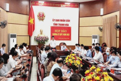 Thanh Hóa: UBND tỉnh họp báo thường kỳ quý I/2022