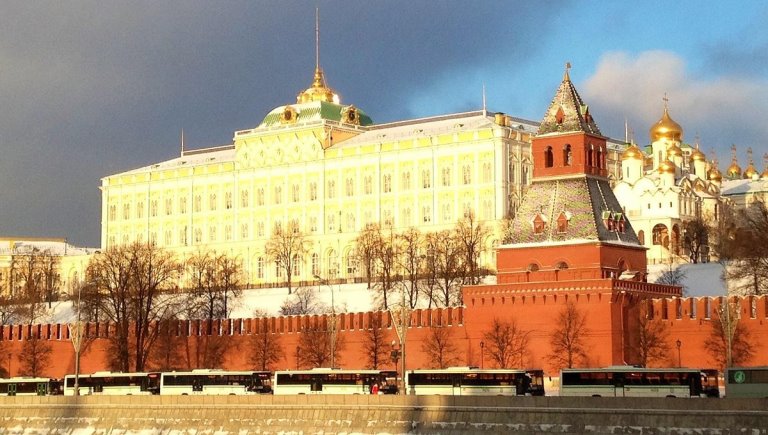 Điện Kremlin, Moscow, Nga.
