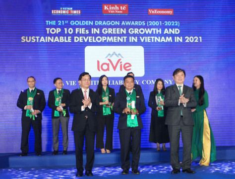 La Vie is the only beverage company among the Top 10 FDI enterprises for sustainable development