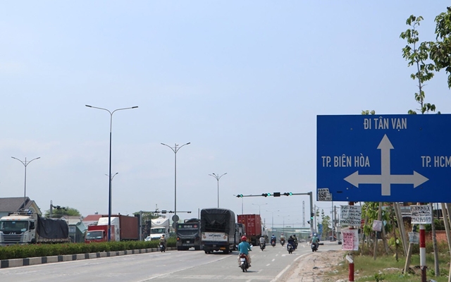 Đường Mỹ Phước - Tân Vạn trở thành cửa ngõ mới, kết nối Bình Dương với hệ thống cảng biển, sân bay theo quy hoạch chung trong vùng kinh tế trọng điểm phía Nam