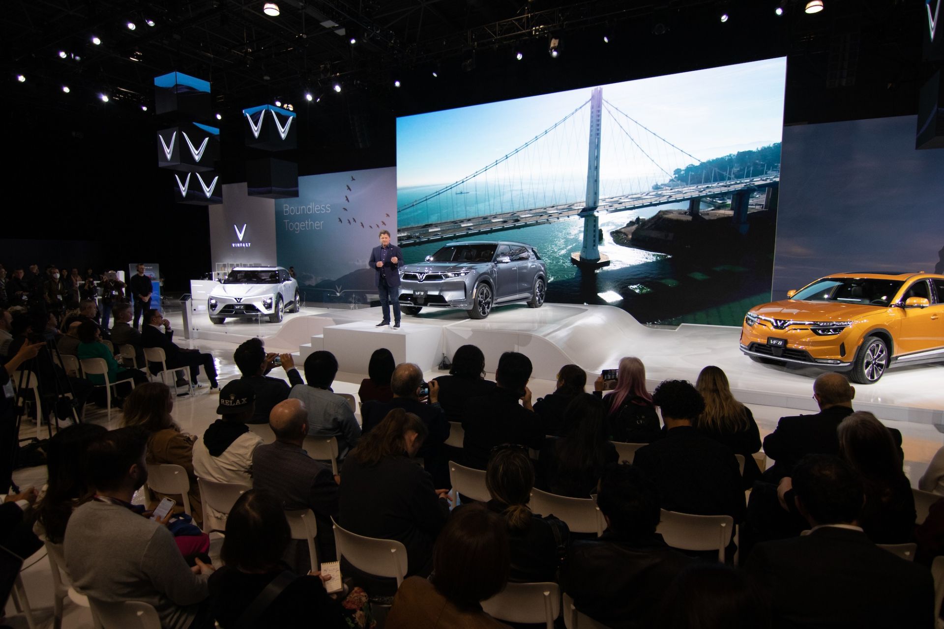 VinFast had a press launch at NYIAS 2022 on the afternoon of April 13, 2022 (New York time).