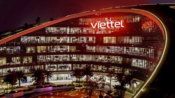 Trụ sở chính của Viettel tại thủ đô Hà Nội. Viettel lọt vào danh sách 500 thương hiệu hàng đầu thế giới năm nay, đánh dấu lần đầu tiên Việt Nam lọt vào danh sách uy tín.