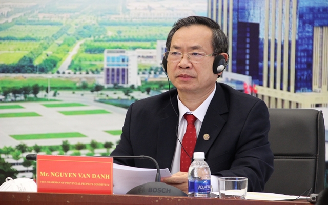Ông Nguyễn Văn Dành - Phó chủ tịch UBND tỉnh Bình Dương tại hội nghị