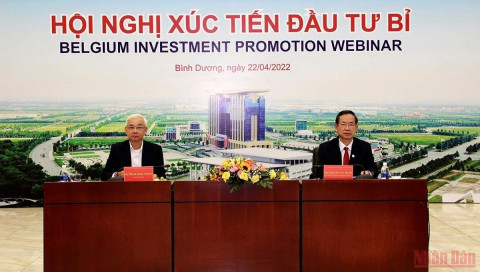 Binh Duong Province calls for investment from Belgian enterprises