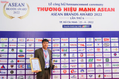 DTP-Steel vinh dự nhận giải TOP 10 Thương Hiệu Mạnh ASEAN 2022