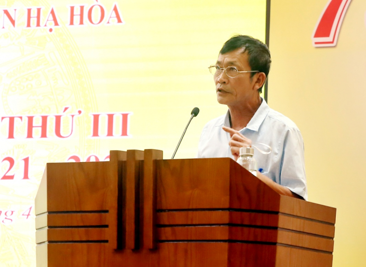 Cử tri thị trấn Hạ Hòa mong muốn nhà nước quan tâm đến chế độ phụ cấp đối với Ban Thanh tra nhân dân ở cơ sở