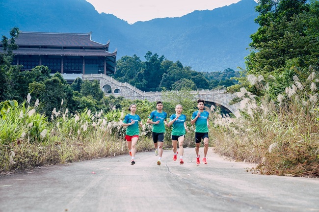Cung đường chạy tại Khu du lịch tâm linh – sinh thái Tây Yên Tử mang đến cho các VĐV một hành trình trải nghiệm ấn tượng và đầy thách thức