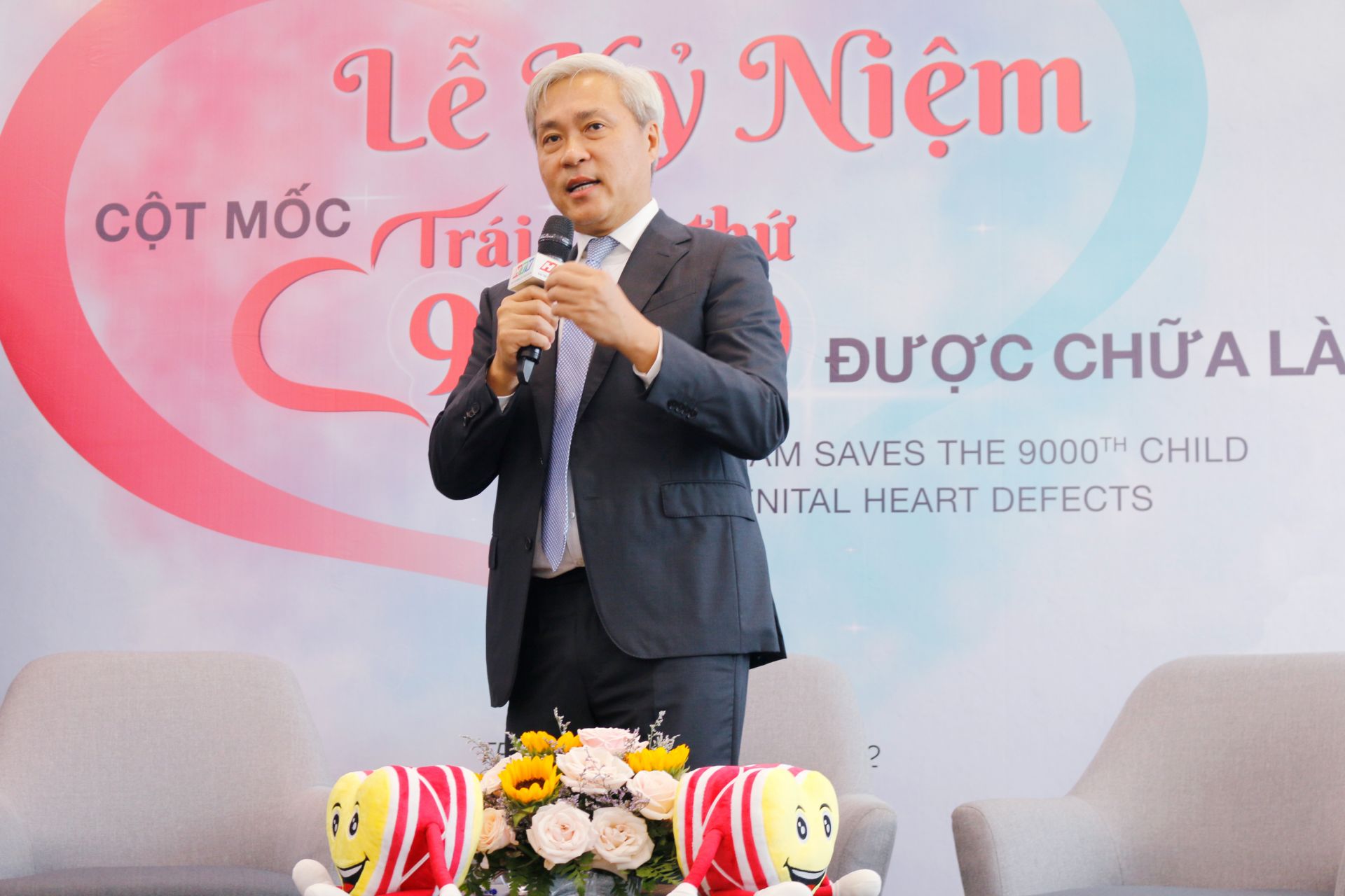 Ông Don Lam phát biểu tại buổi lễ