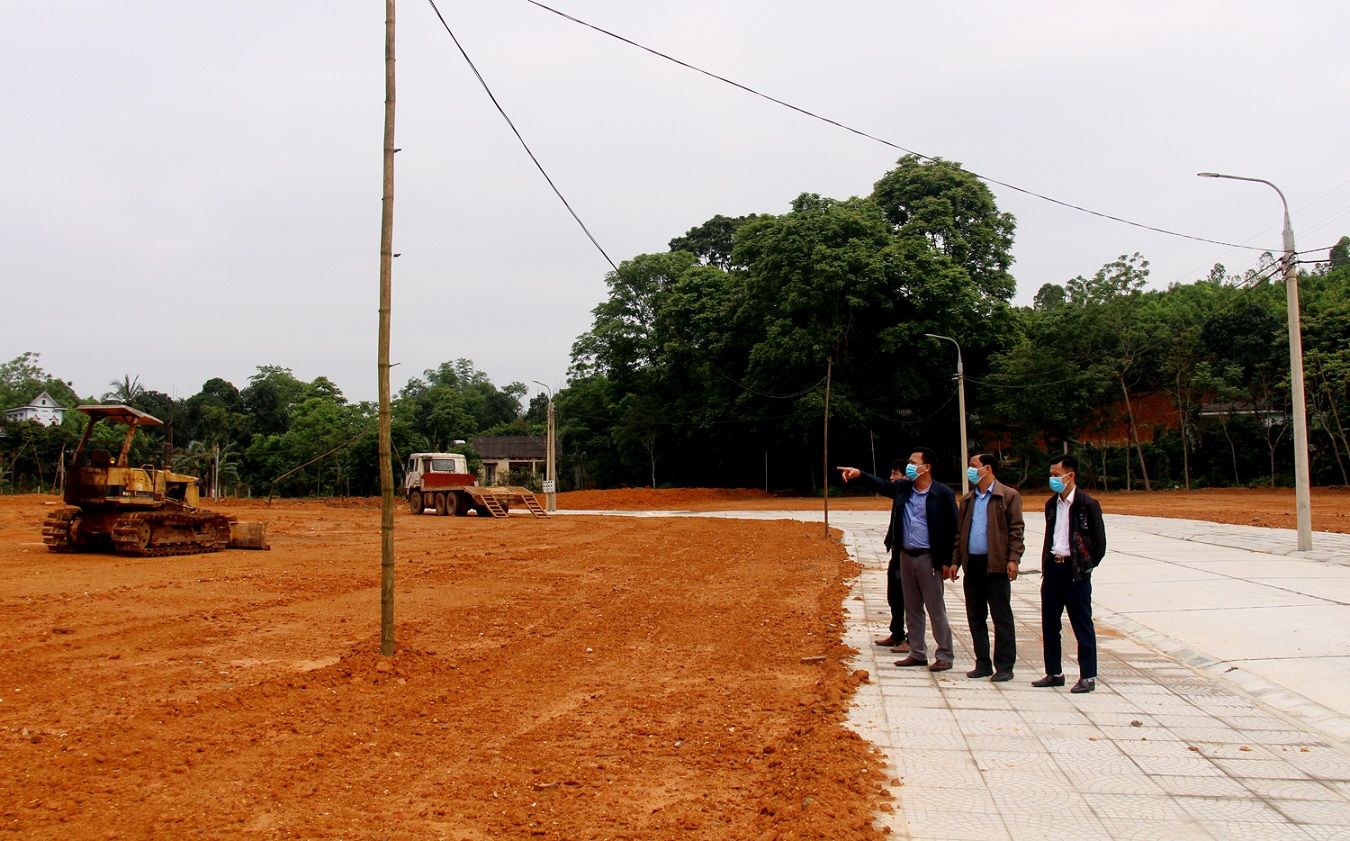 Công tác BT-GPMT để xây dựng Khu tái định cư Dự án cao tốc Tuyên Quang - Phú Thọ tại xã Quảng Yên đã hoàn thành