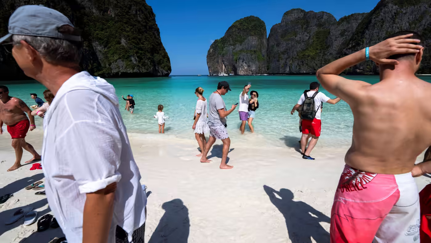 Thái Lan đã mất gần như toàn bộ lượng khách du lịch từ trước đại dịch. © Reuters